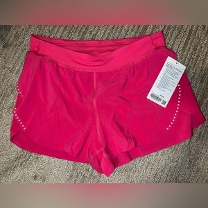 Lululemon Fast and Free HR Split Short 3”